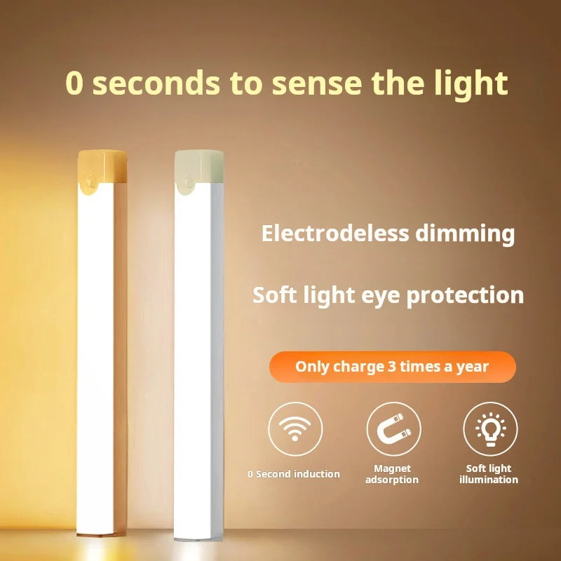 Lumitierra Hiedra — Luz LED Recargable con Sensor de Movimiento