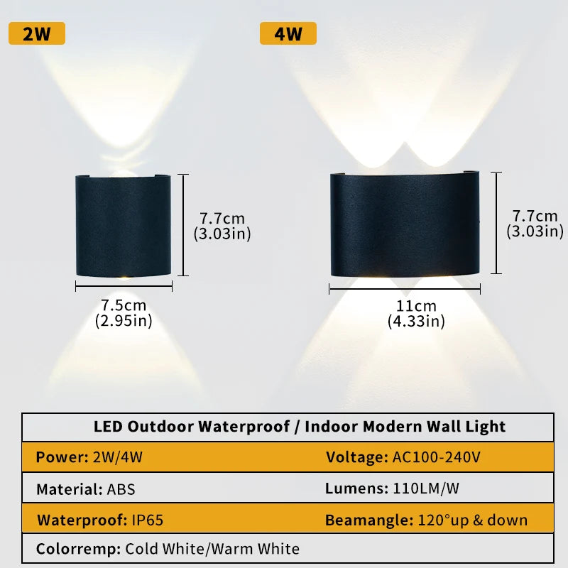 Lumitierra Ember, aplique LED IP65 para Jardín y Escaleras (vista 6)
