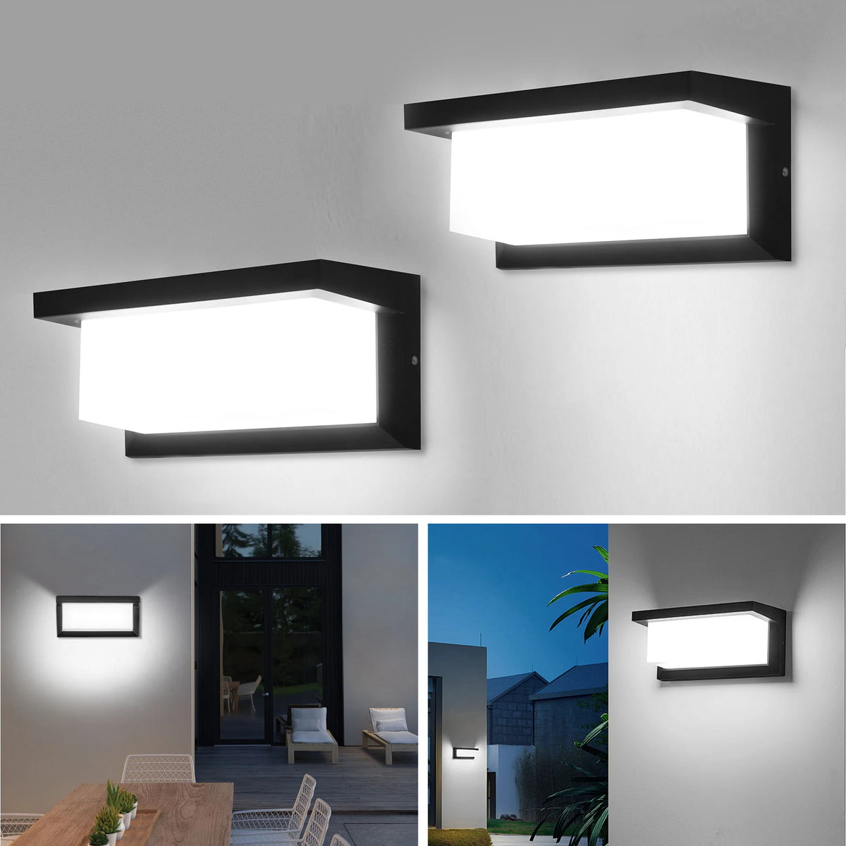 Lumitierra Arce — Vintage Rectangular Wall Sconce