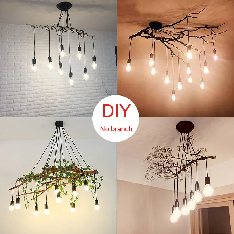 Lumitierra Ribera — Multi-Light Chandelier Pendant