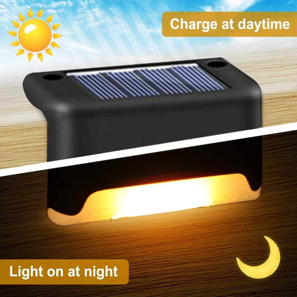 Lumitierra Pathway — Solar Step Light for Stairs