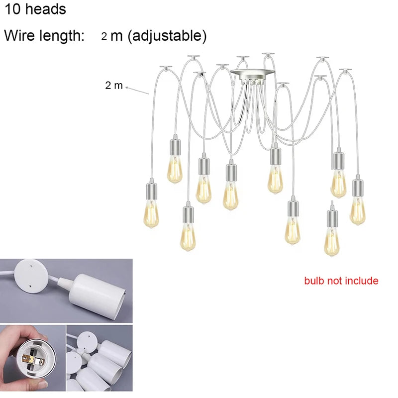 Lumitierra Ribera — Multi-Light Chandelier Pendant