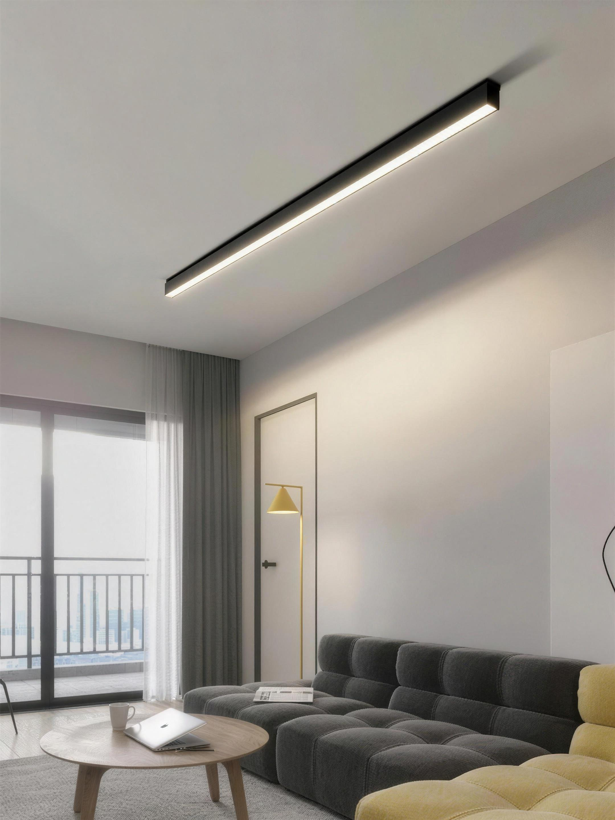 Lumitierra Lumen, lámpara LED Lineal de Techo
