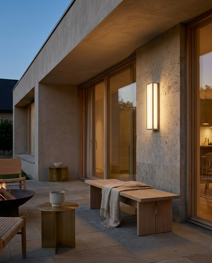 Lumitierra Aura — Aplique LED Exterior IP65 12W/24W