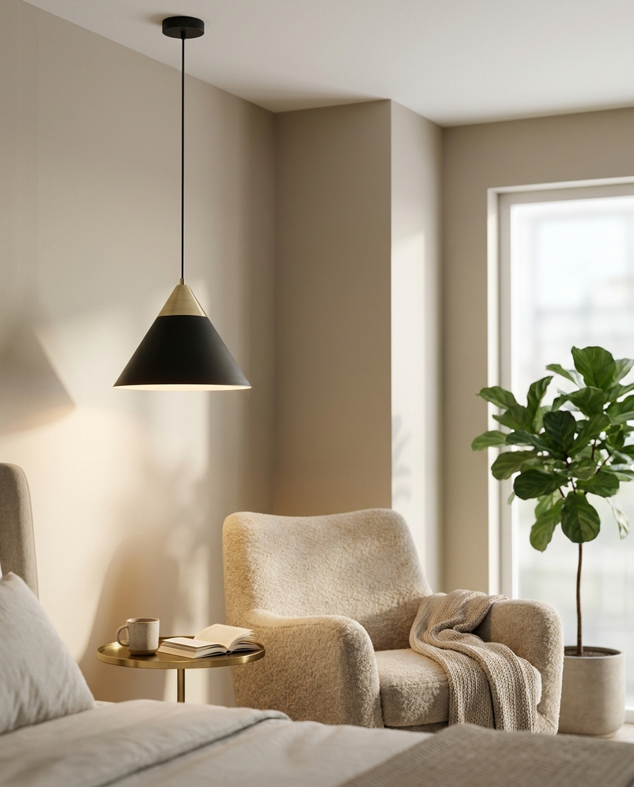 Lumitierra Astra — Minimalist Nordic Pendant Lamp