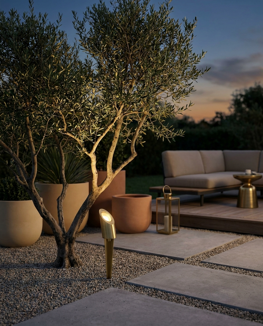 Lumitierra Terra — Foco de Suelo LED con Pica IP65
