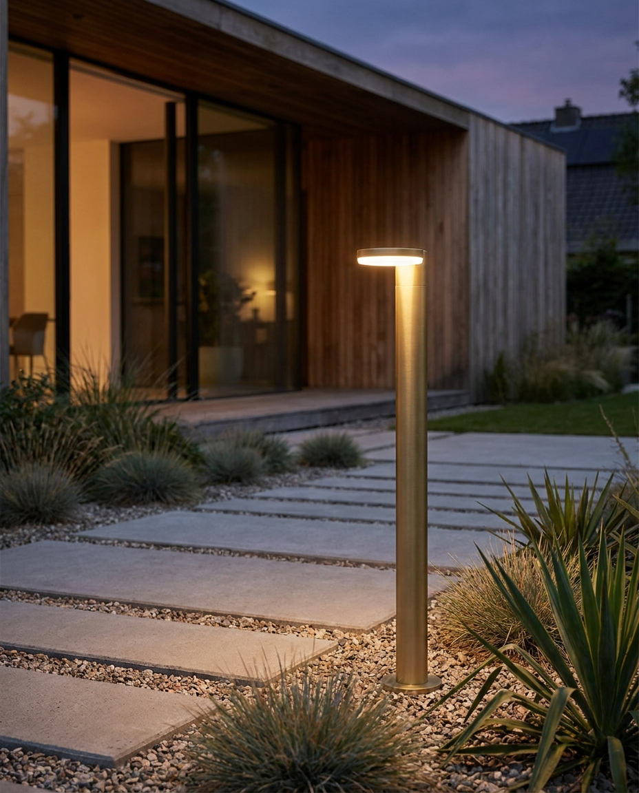 Lumitierra Faro — LED Garden Path Lamp