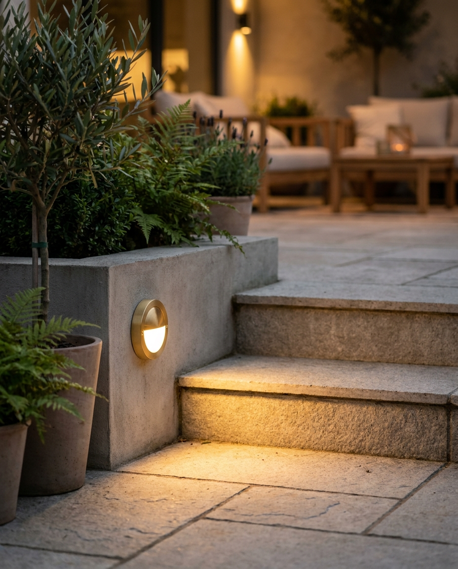 Lumitierra Peña — IP65 Outdoor LED Wall Sconce