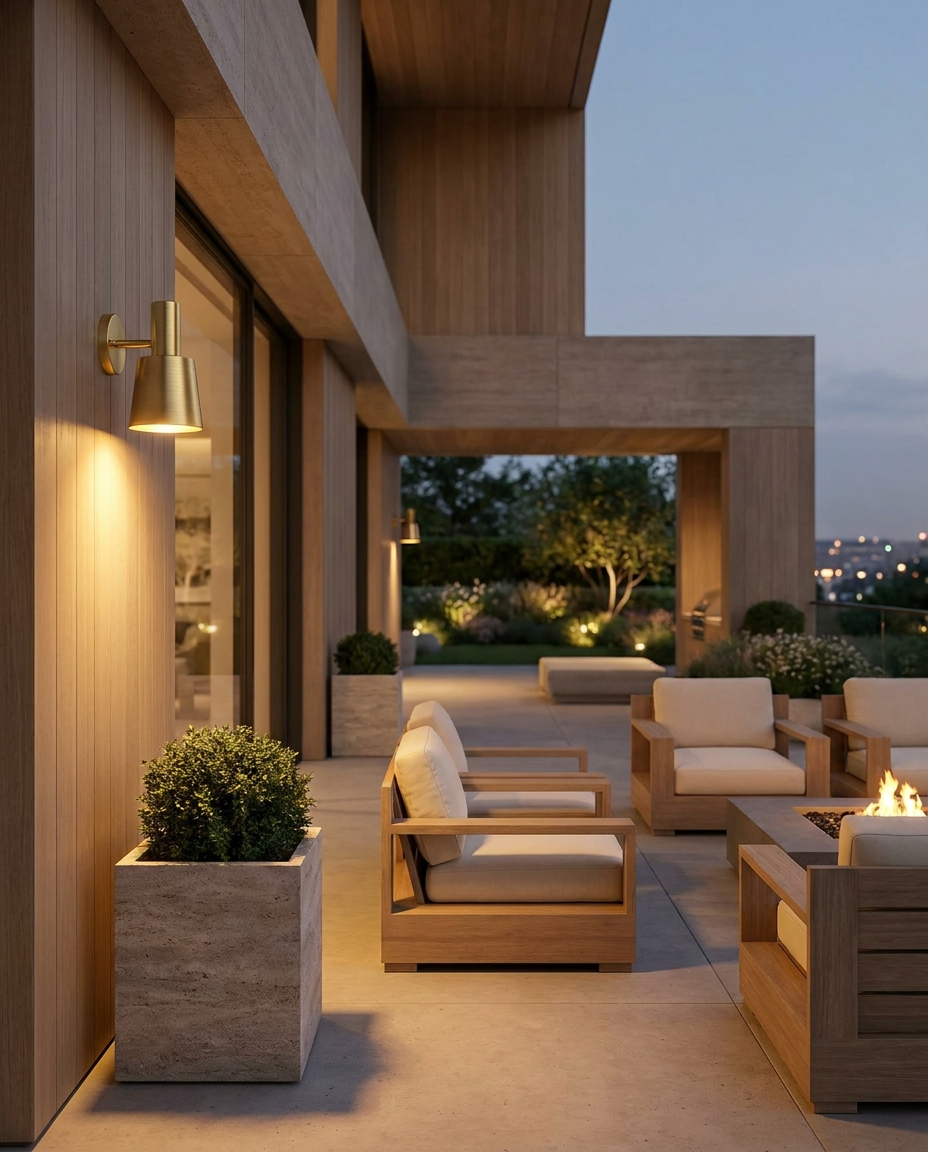 Lumitierra Ocaso — 24W LED Outdoor Wall Sconce